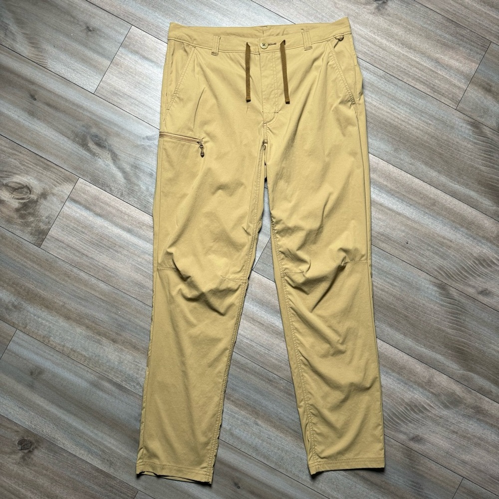 REI Co-op Trailmade Men’s Hiking Trail Pants 34x32 Tan